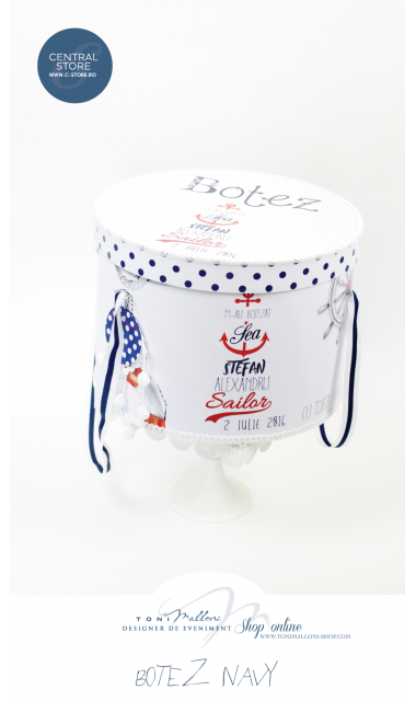 Trusou de botez cu broderie pentru baieti, The Sailor Boy 7